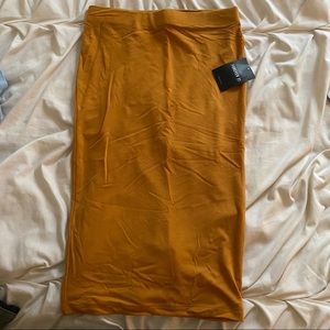 NWT midi tight skirt forever 21